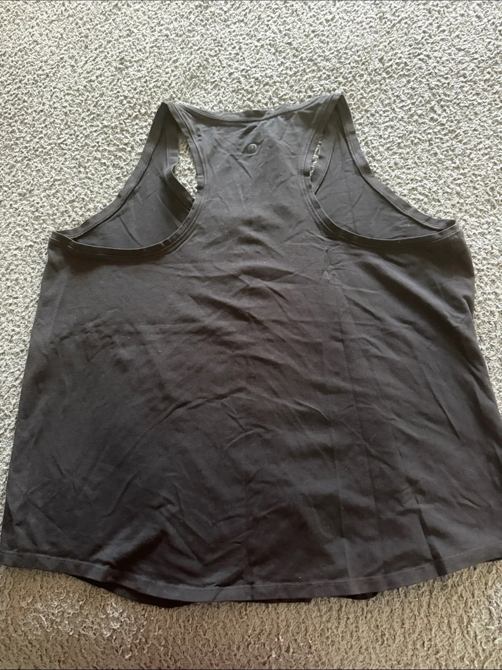 Lululemon Black Racerback Tank Top